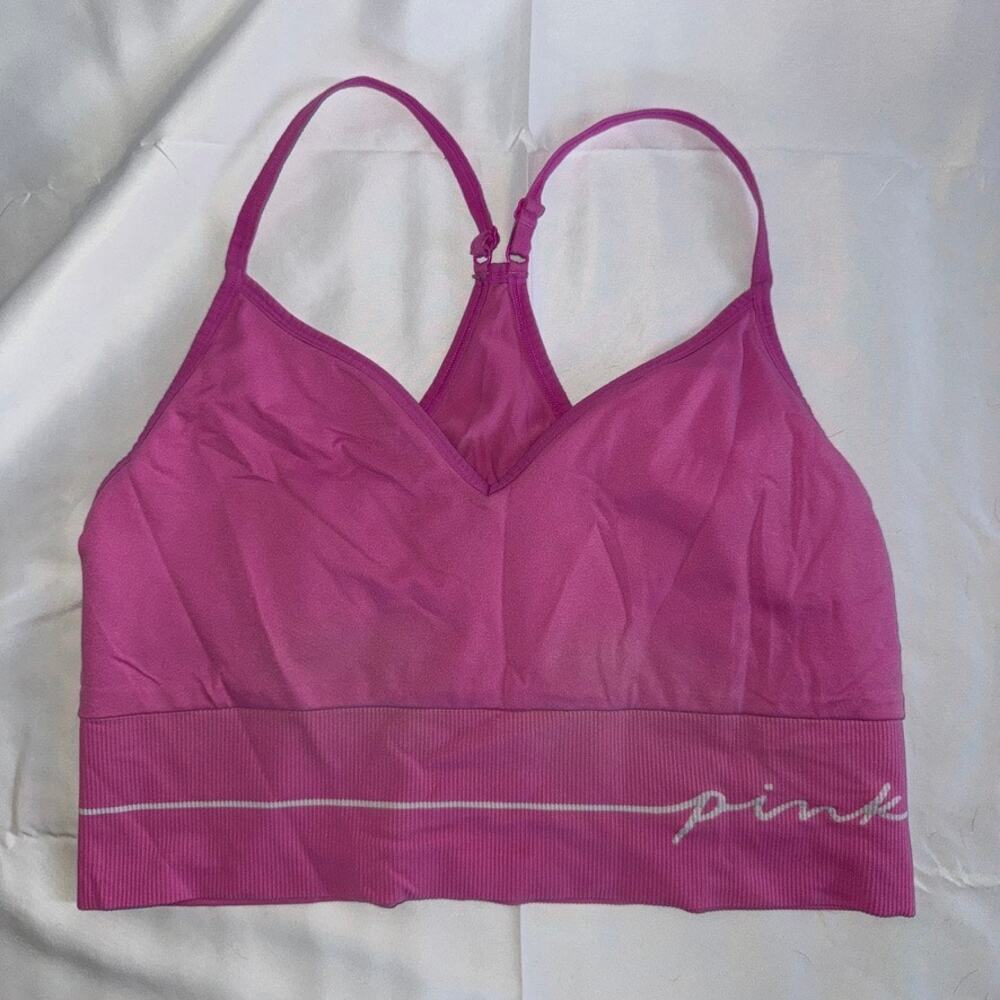 pink pink sports bra size xxl